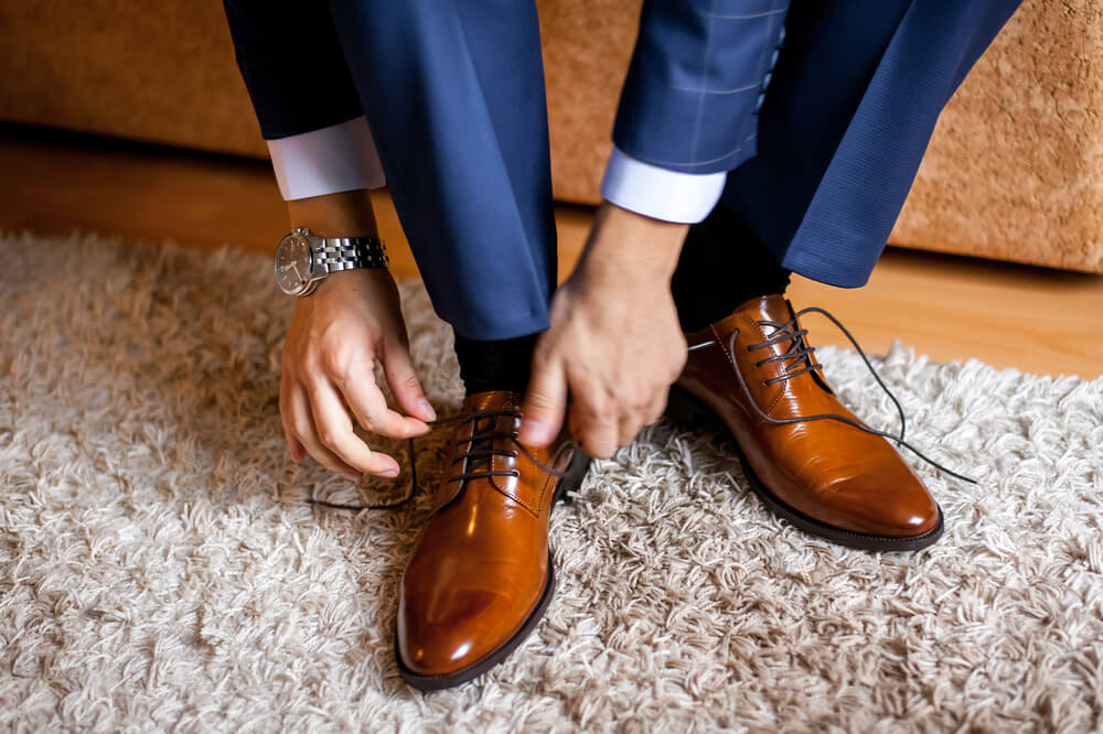 Male best sale wedding shoes