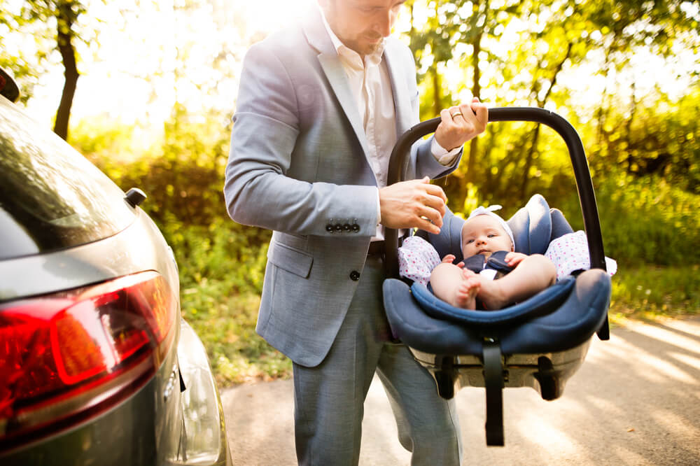 pale blue christening suit