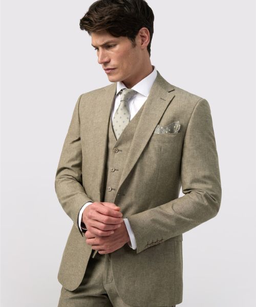 Sage Linen Suit