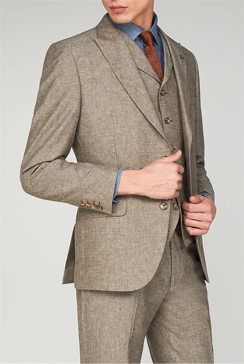 Linen Suit - Gibson London - Suit Direct