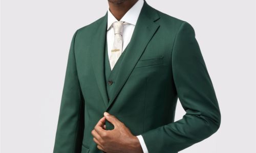 Green Italian Suit