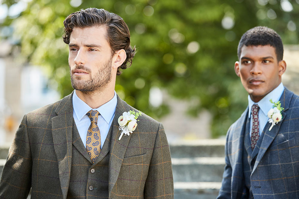 Trends : Two Tweeds from Two Brands | Suit Direct