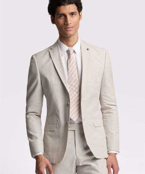 Stone Linen Suit
