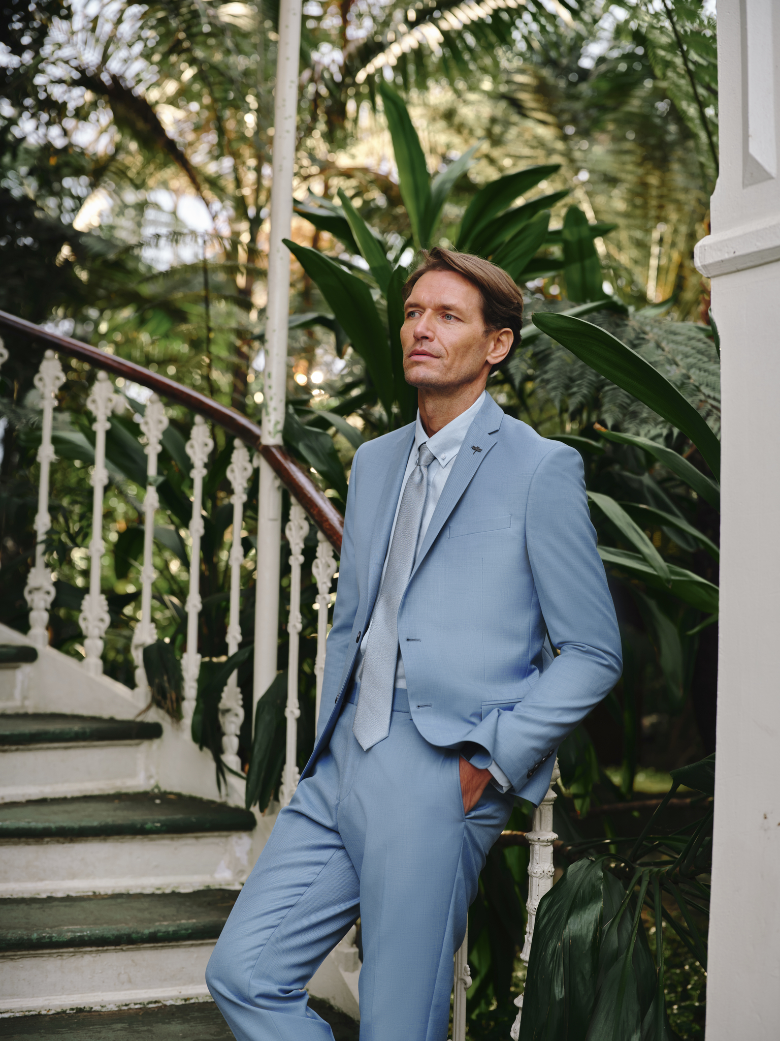 Blue Wedding Suit