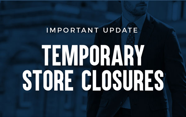 Our Stores Are Temporarily Closed