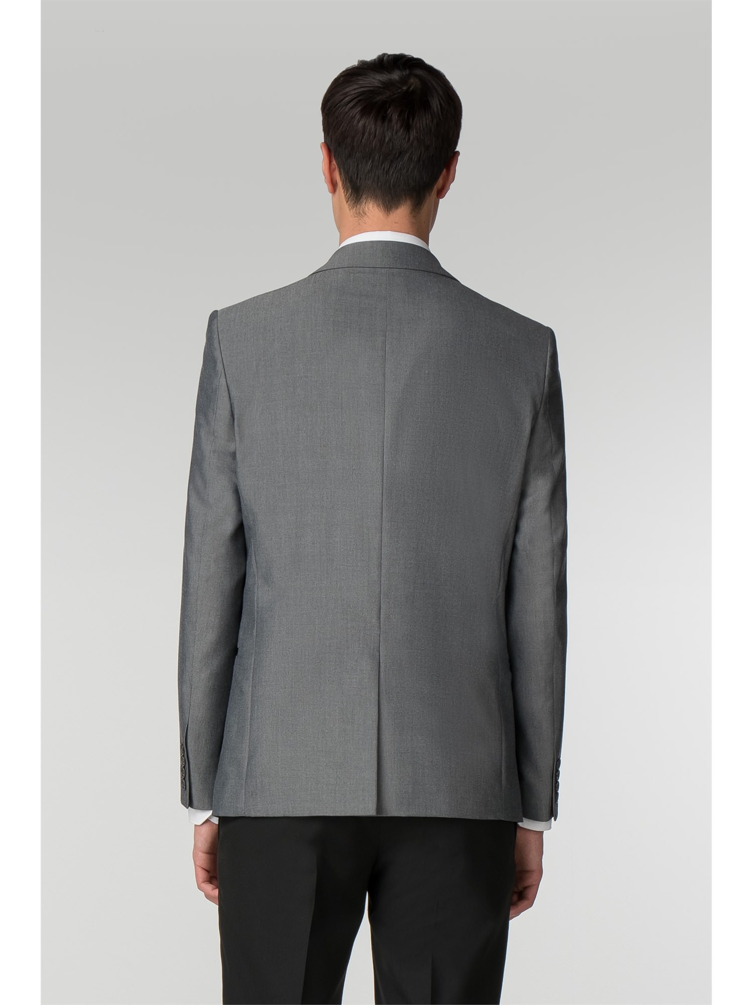 Limehaus | Silver and Black Tuxedo Dinner Jacket | Suit Direct