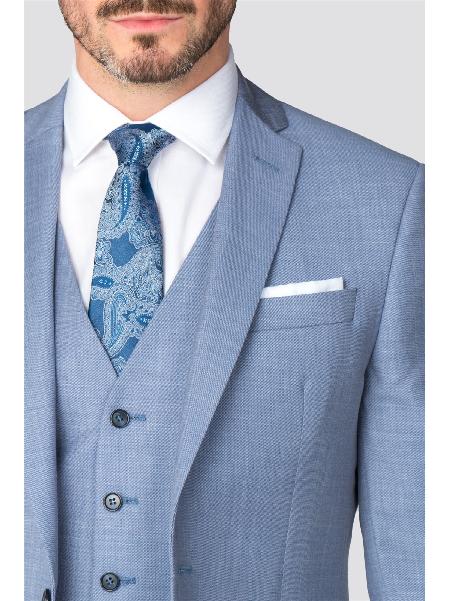 Light Blue Suit Wedding Mommyfeti