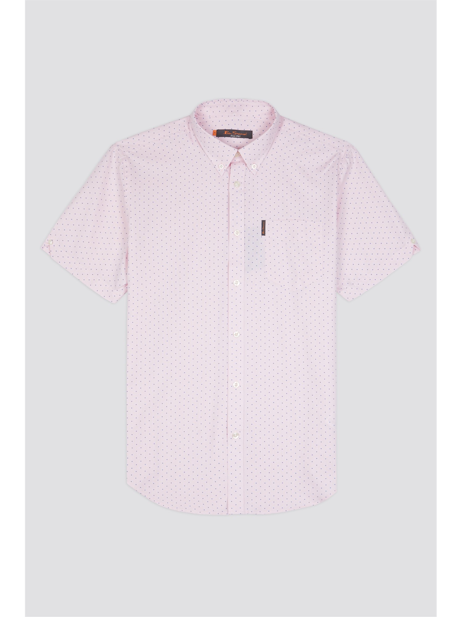 Ben Sherman Short Sleeve Polka Dot Shirt.