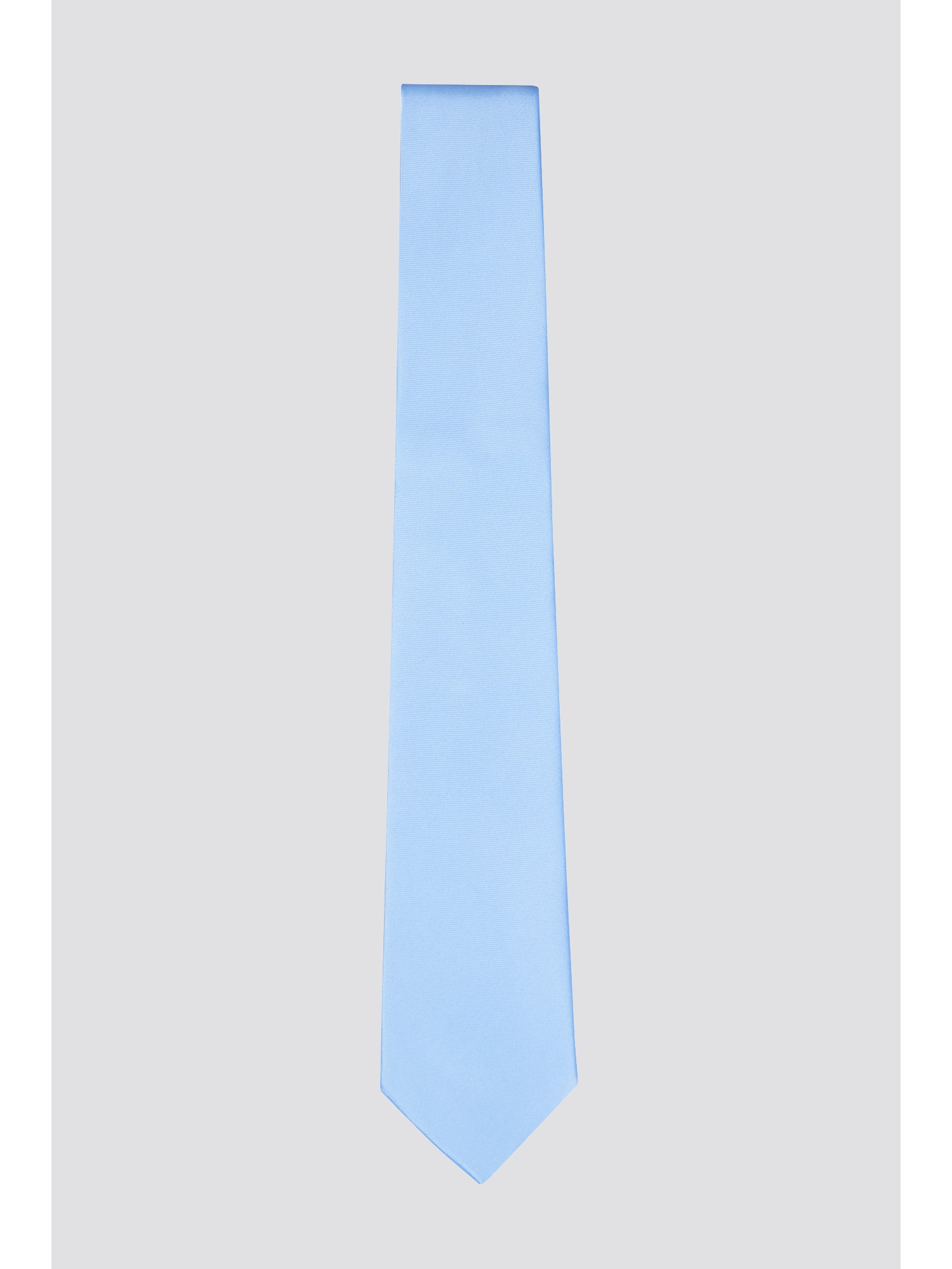 Racing Green Light Blue Plain Tie Light Blue