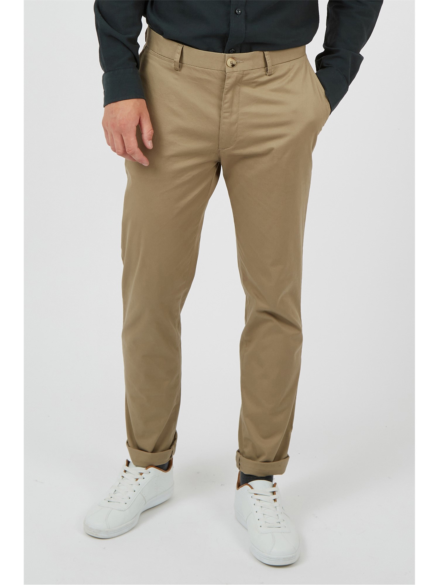 ben sherman stone signature skinny stretch chino