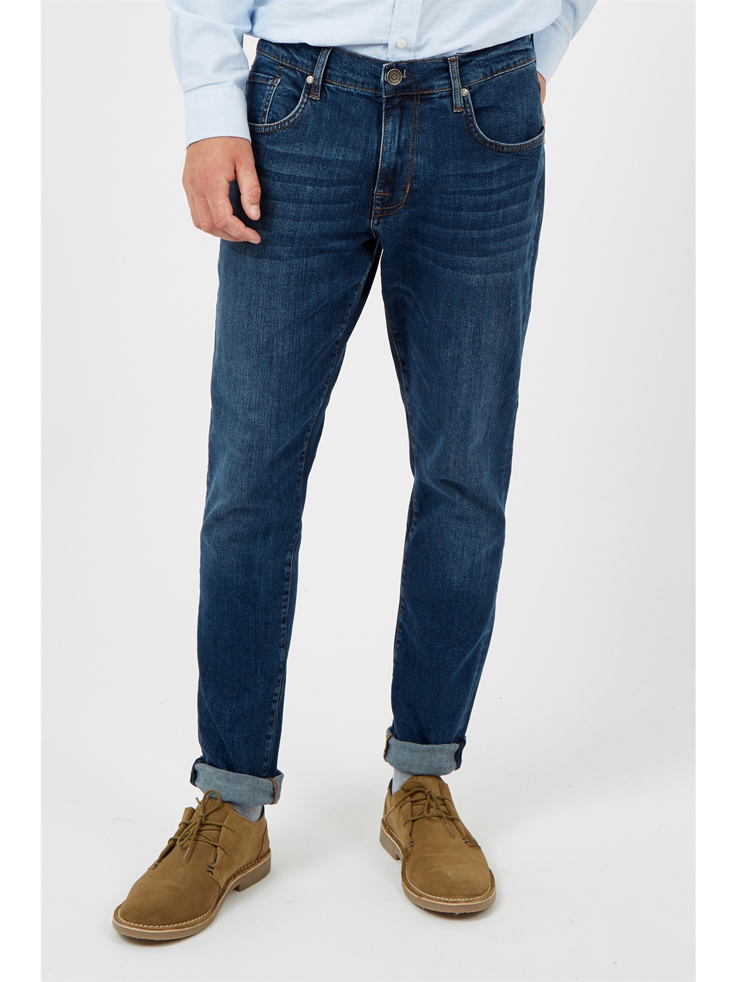 Ben Sherman Straight Stonewash Jeans