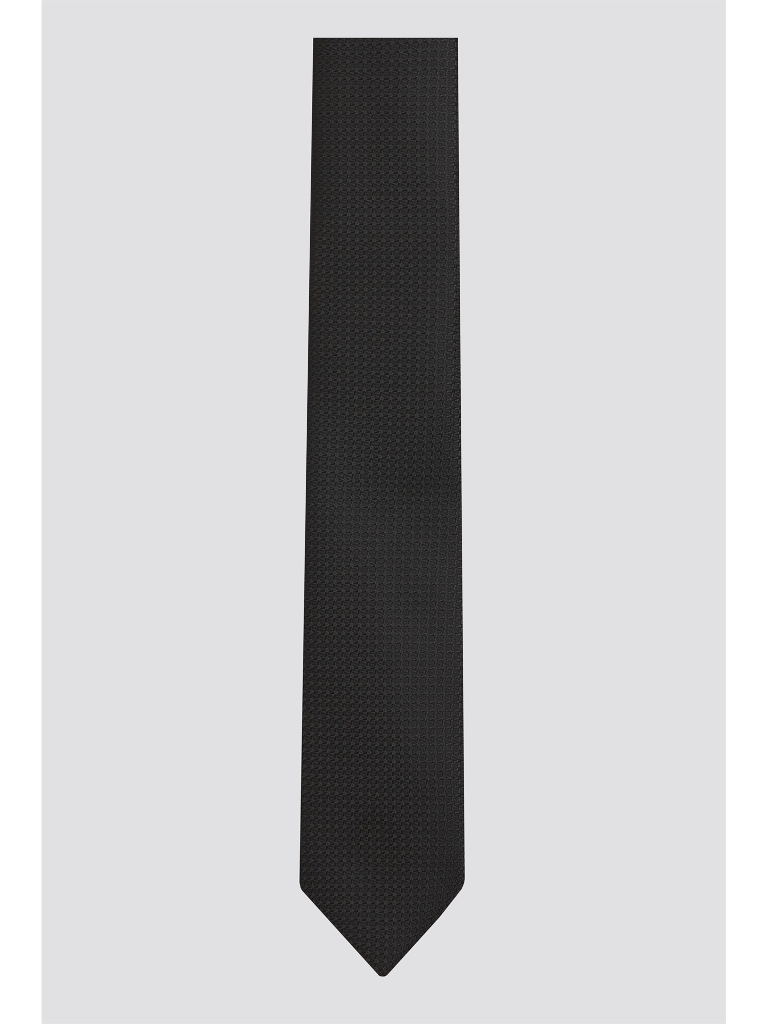 Racing Green Black Diamond Texture Tie Black