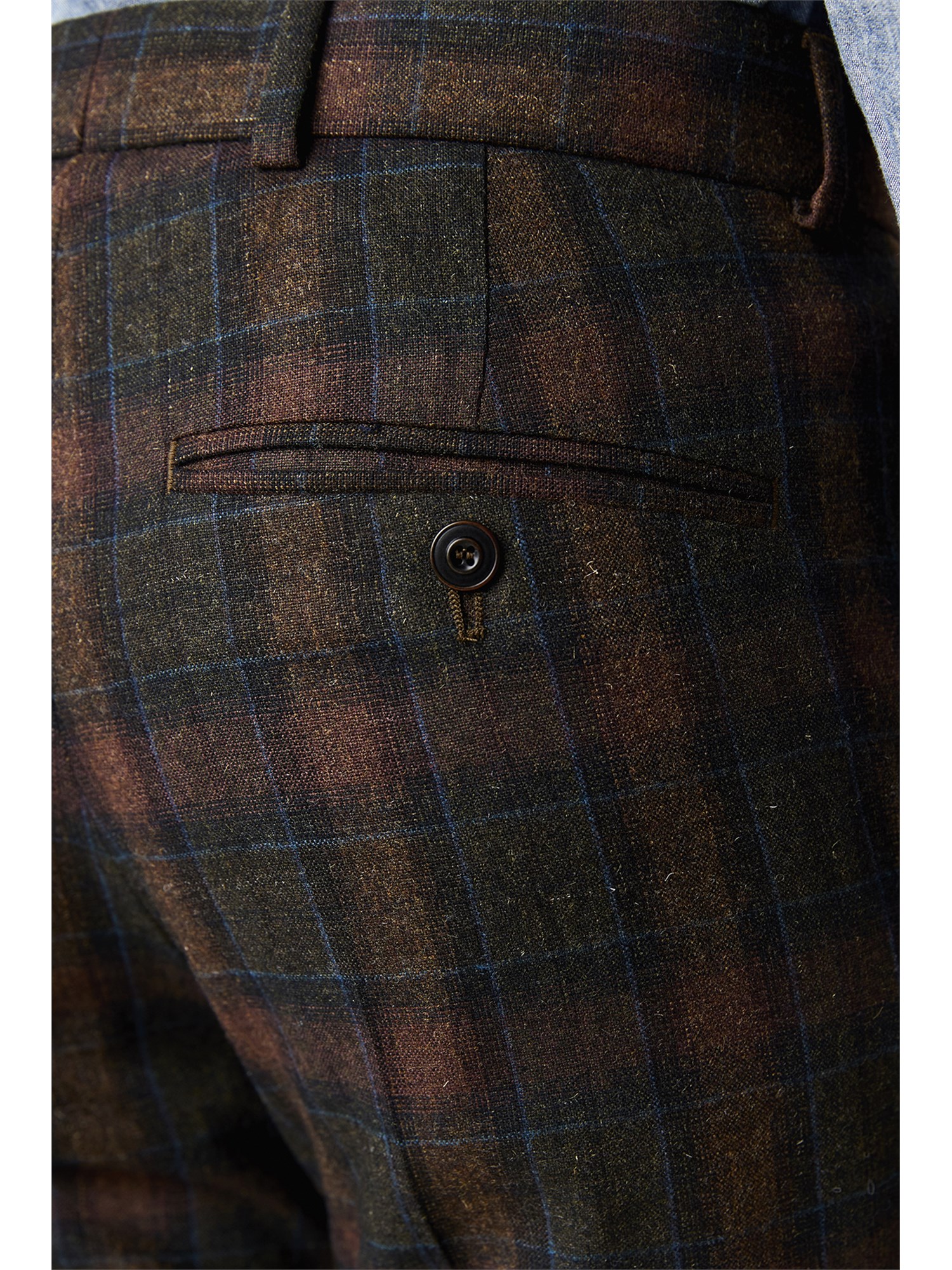 Gibson London | Green Tartan Check Designer Suit | Suit Direct