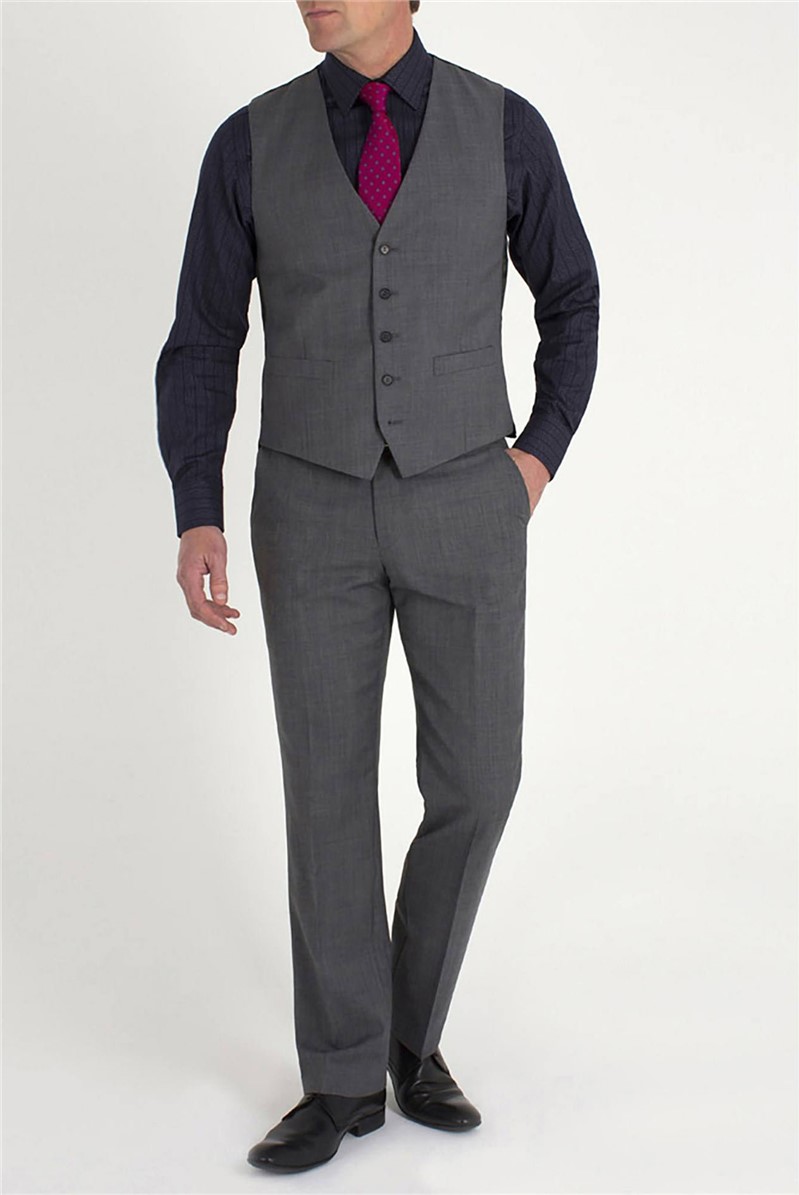  Grey Pick and Pick Black Label Waistcoat