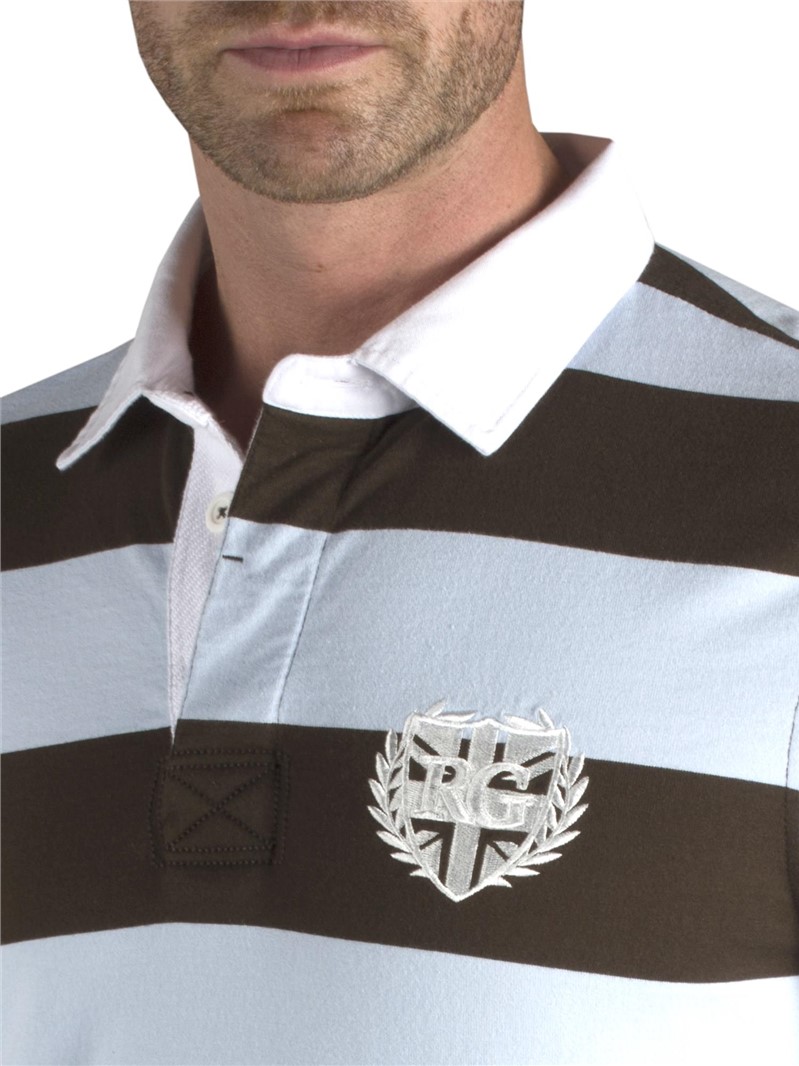 SMU Racing Green New Cas Hartfield Block Stripe Rugby