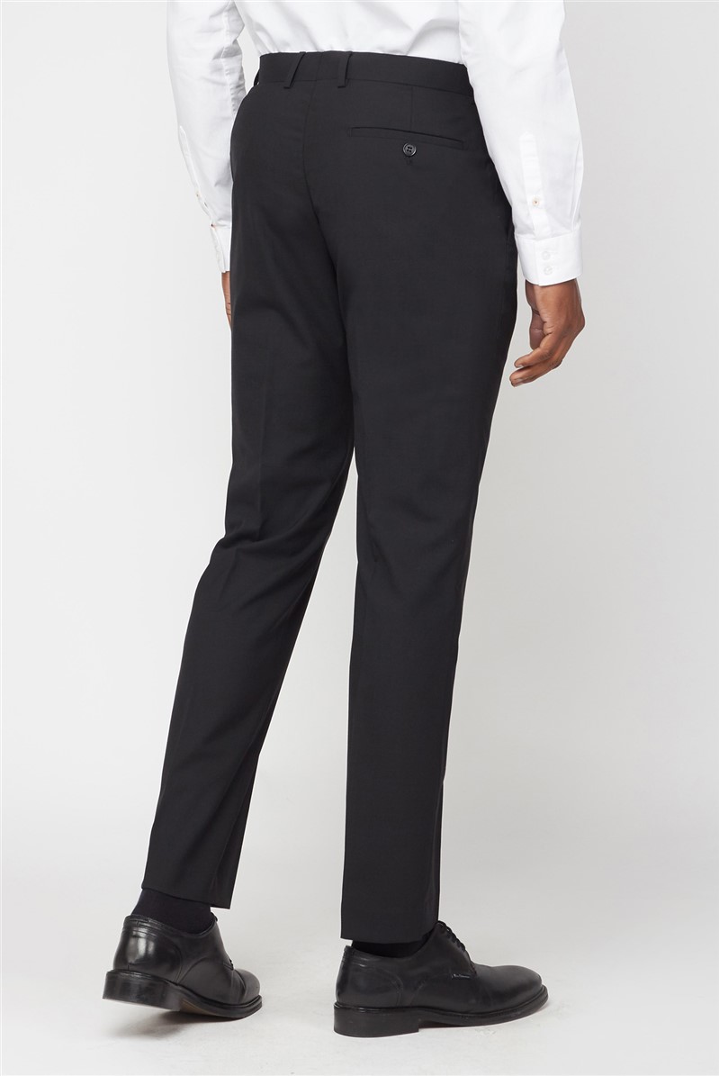 Stvdio by  Tailored Fit Black Performance Trousers