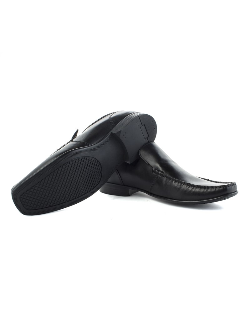  Morton Black Slip On Shoe