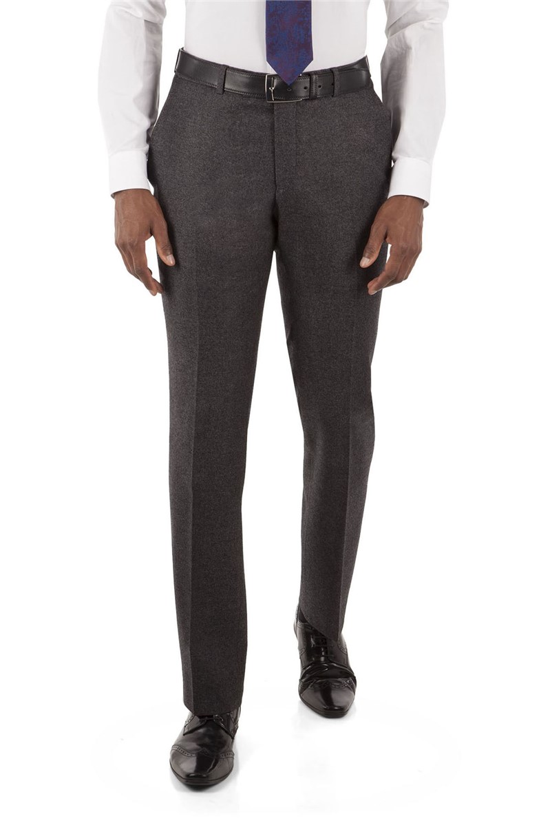 Grey Flannel Stretch Trouser | Connolly Trousers | Connolly Online