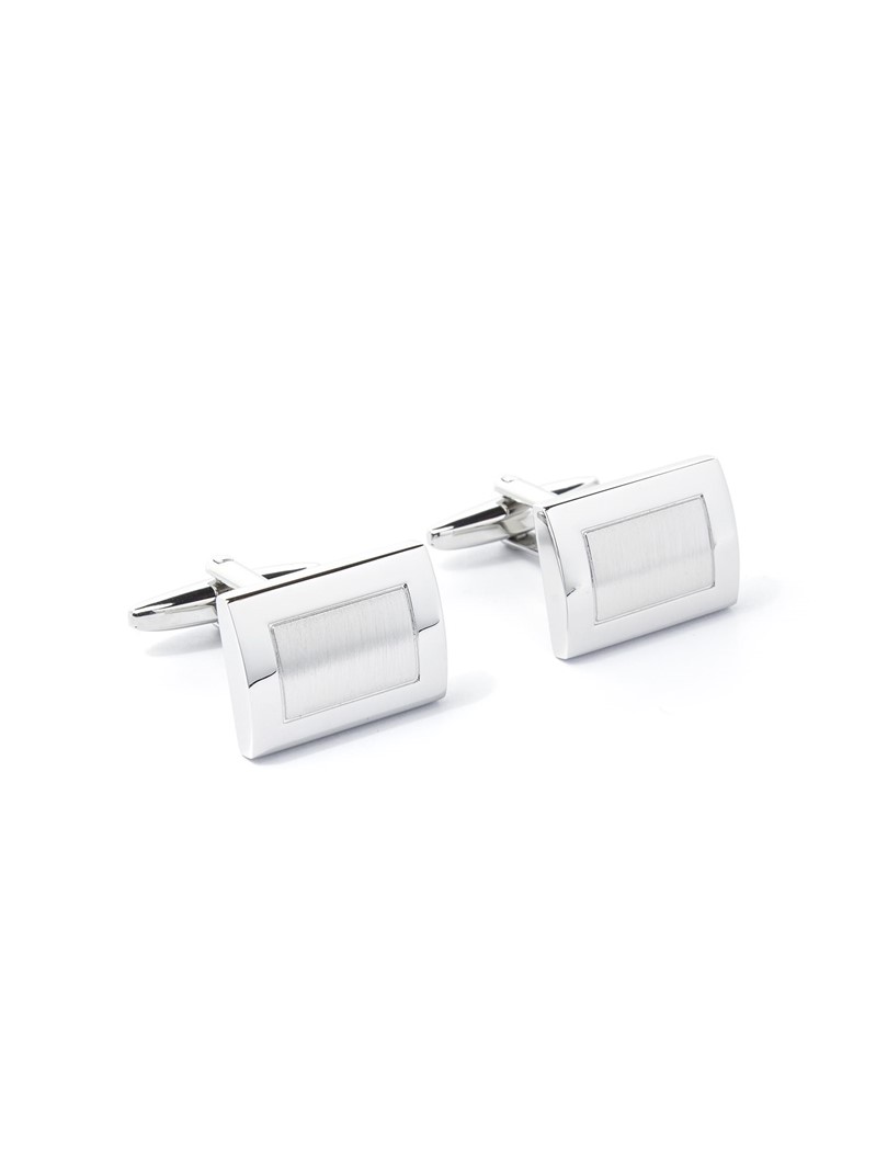  Rectangular Detail Cufflink