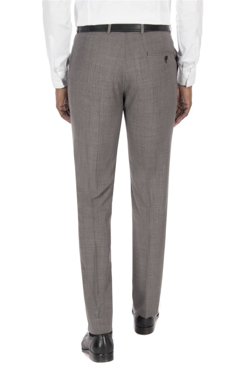  Grey Jaspe Slim Fit Trouser