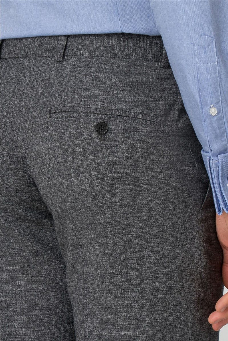  Charcoal Jaspe Tailored Fit Suit 