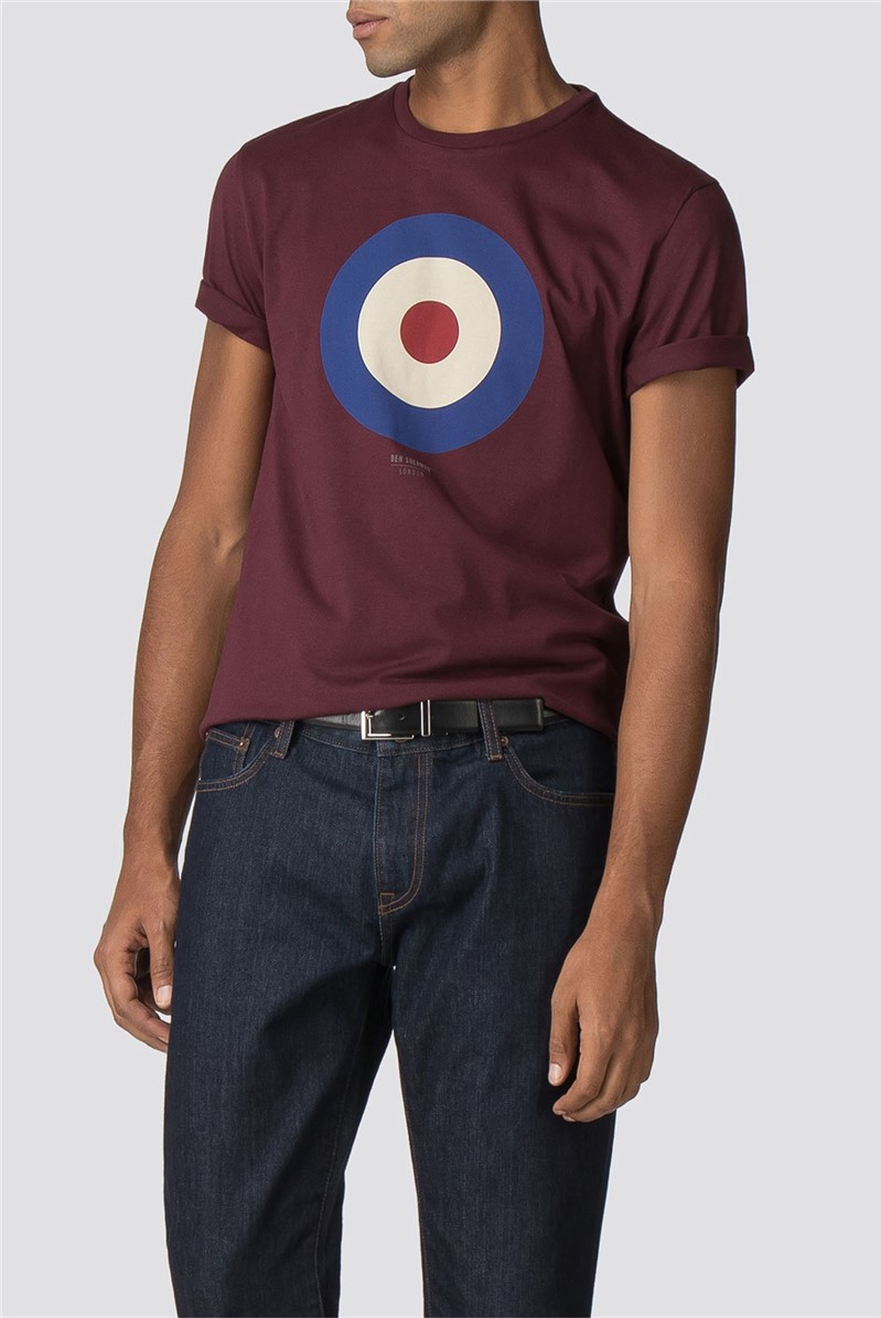  Burgundy Target T-Shirt