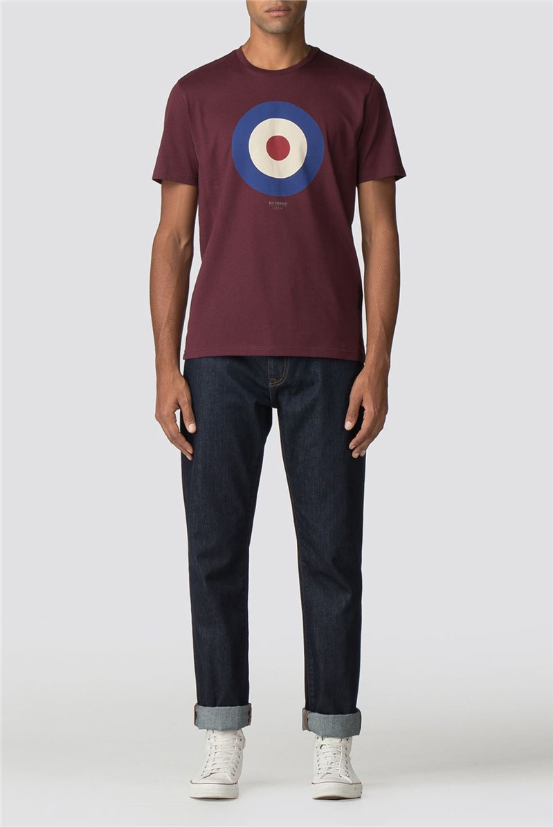  Burgundy Target T-Shirt