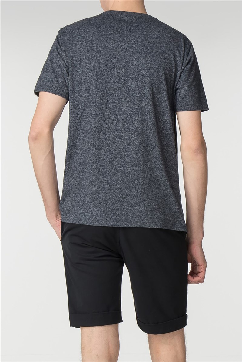 Ben Sherman Mens Black Chino Stretch Chino Short Suit Direct