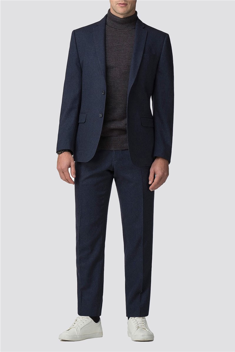 Blue Tailored Fit Suit Jacket