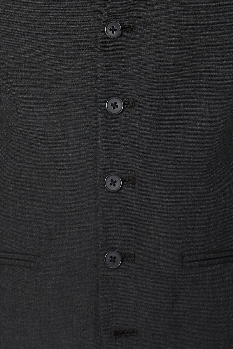  Slim Fit Charcoal Suit Jacket