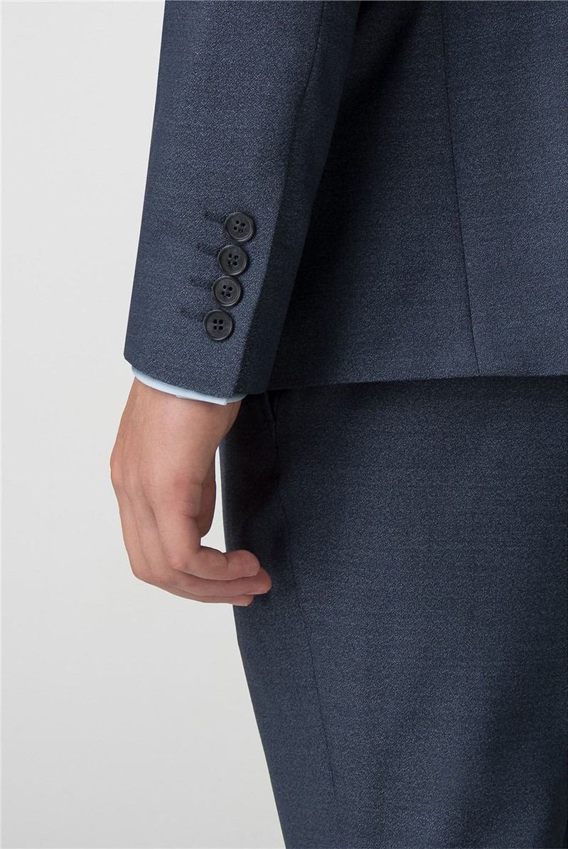 Ben Sherman | Blue Jaspe Slim Fit Suit | Suit Direct