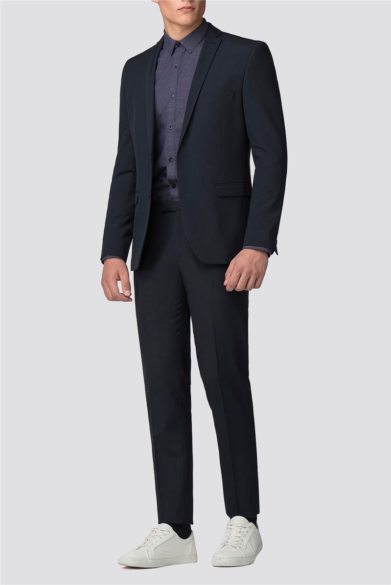 Branded Navy Skinny Fit Suit