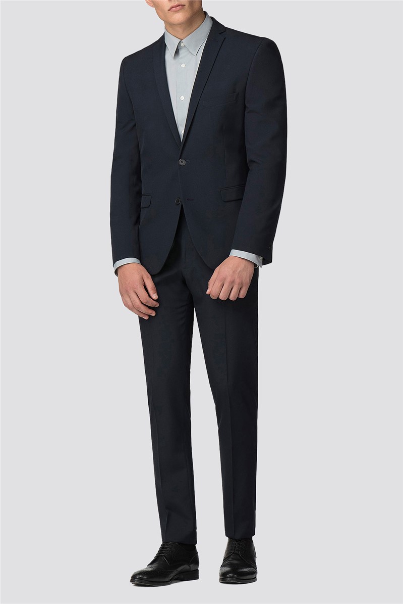 Branded Navy Skinny Fit Suit