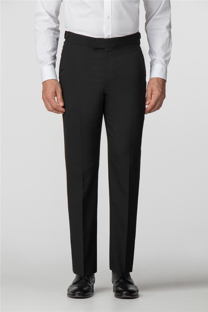  Black Regular Fit Dresswear Trousers