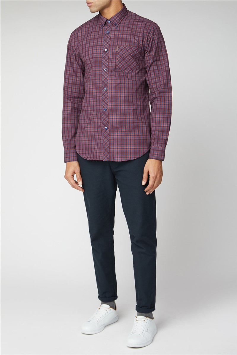  Long Sleeve House Check Shirt