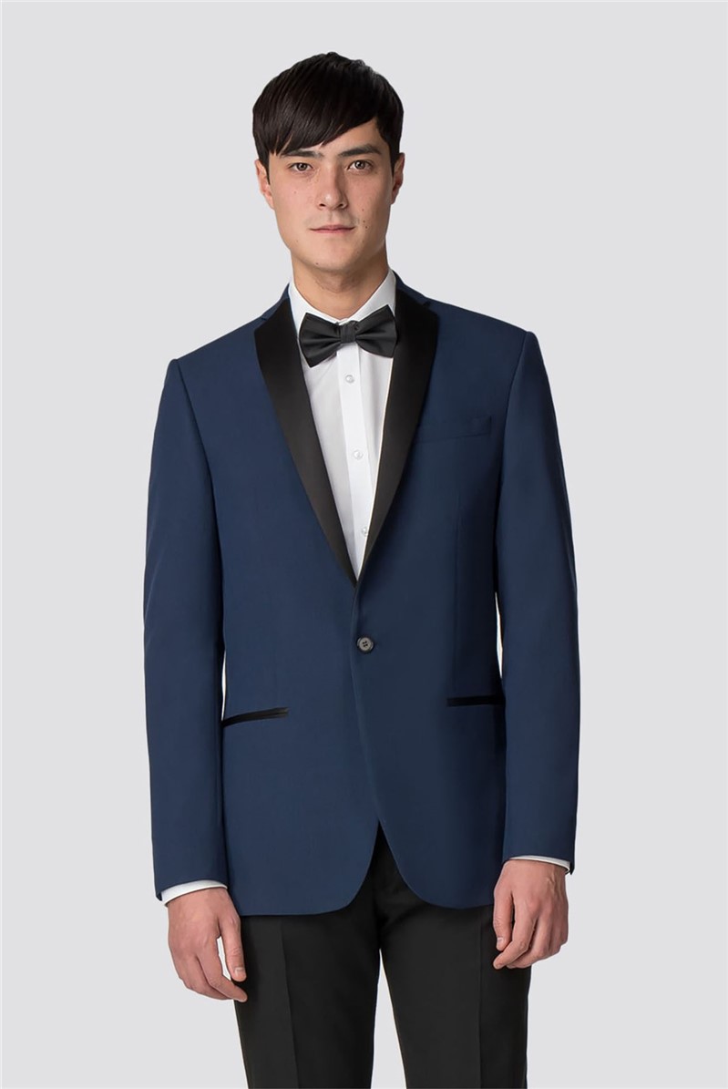  Blue Slim Fit Dresswear Jacket