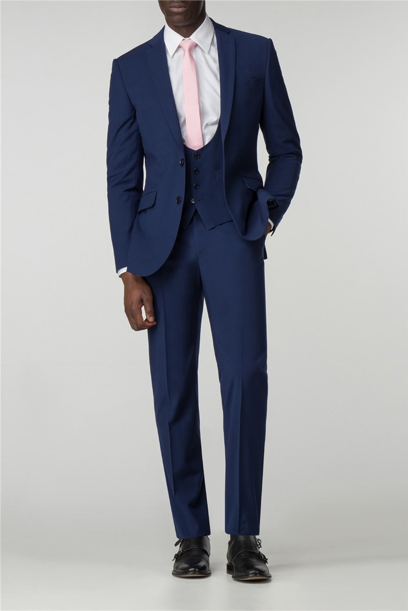  Occasions Blue Tailored Fit Jacket