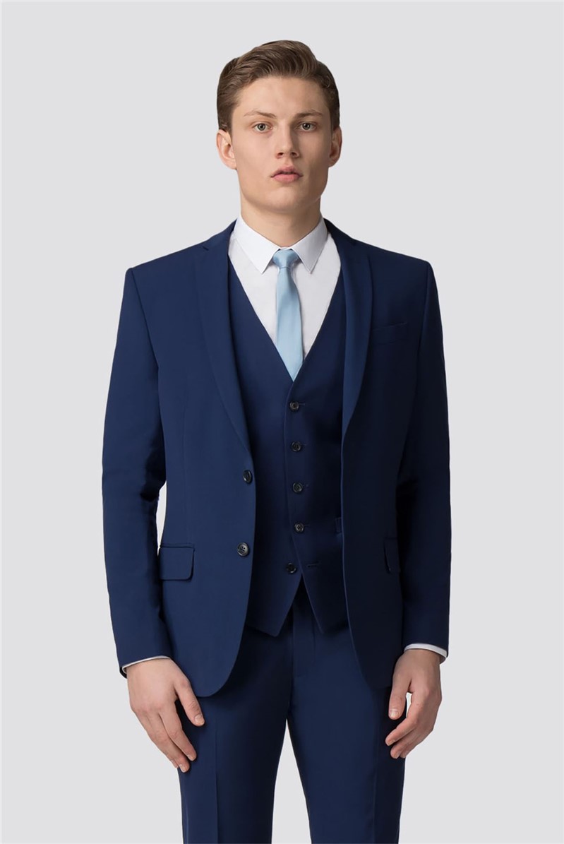  Occasions Blue Slim Fit Suit