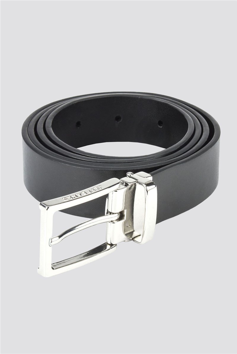 Jeff Banks, Men's Set of 2 Leather Belts