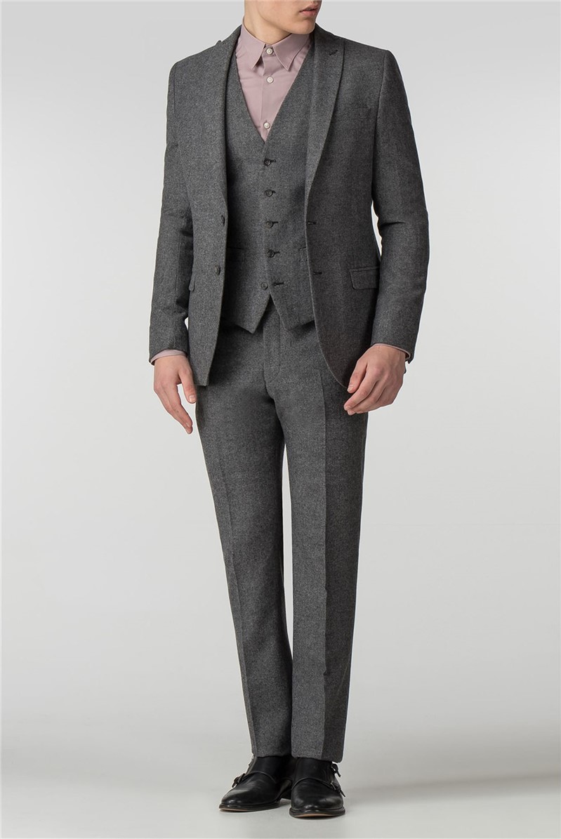  Grey Donegal Slim Fit Jacket