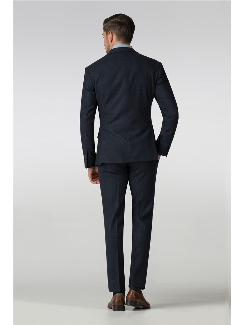 Racing Green | Navy Blue Donegal Suit Jacket | Suit Direct