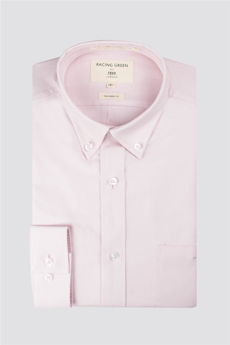  Pink Oxford Tailored Shirt