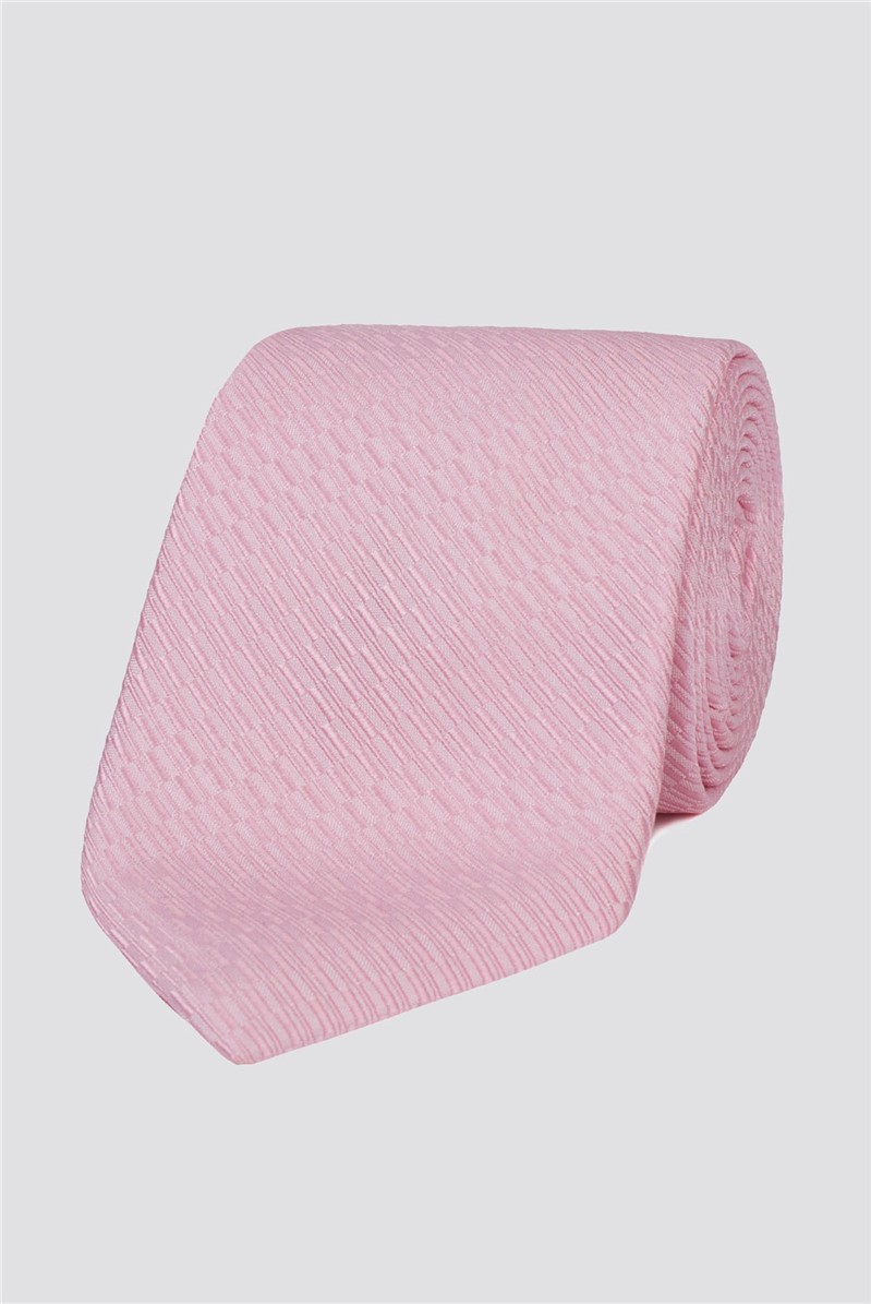 Jeff Banks Stvdio Pink Textured Mens Pink Tie Suit Direct