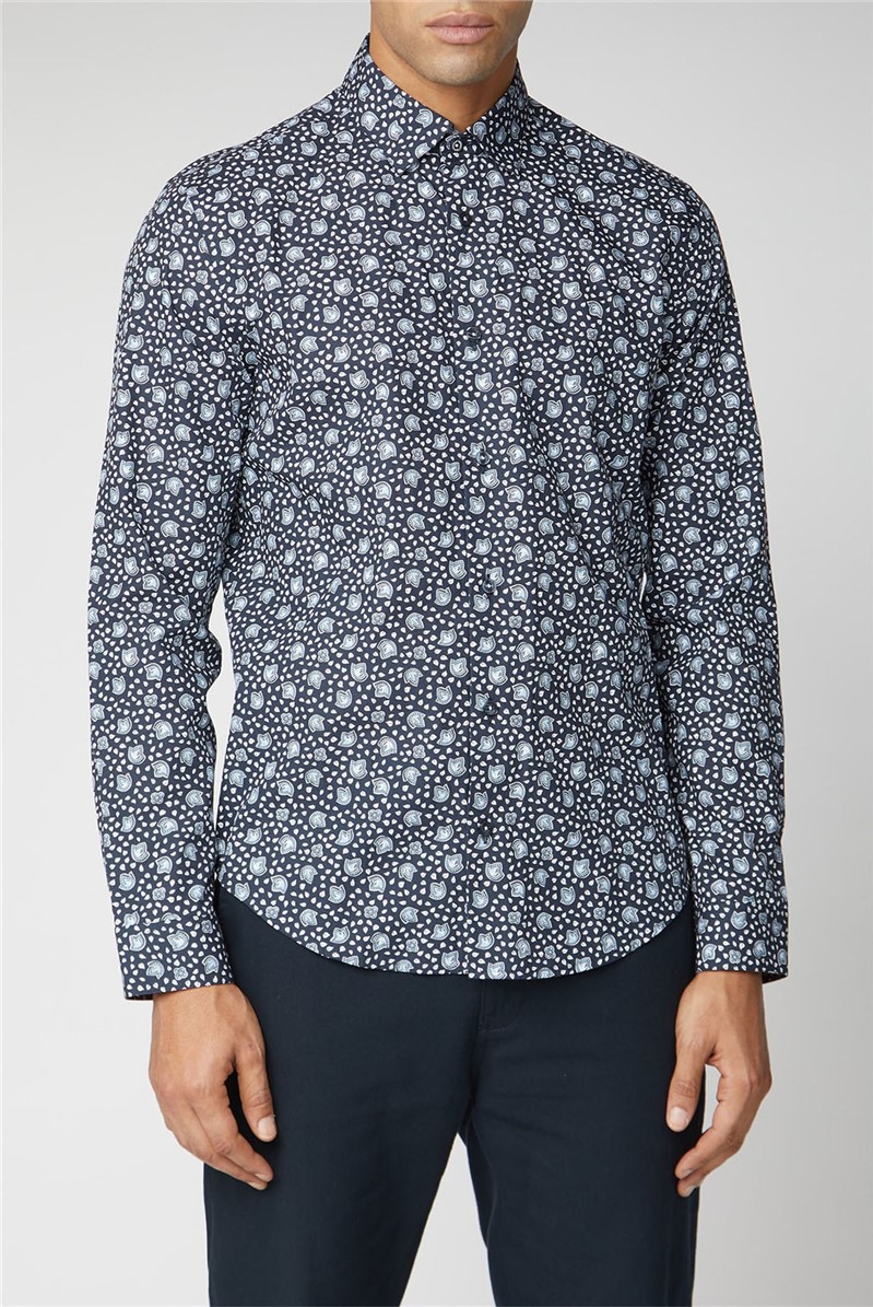  Long Sleeve Ivy Floral Print Shirt