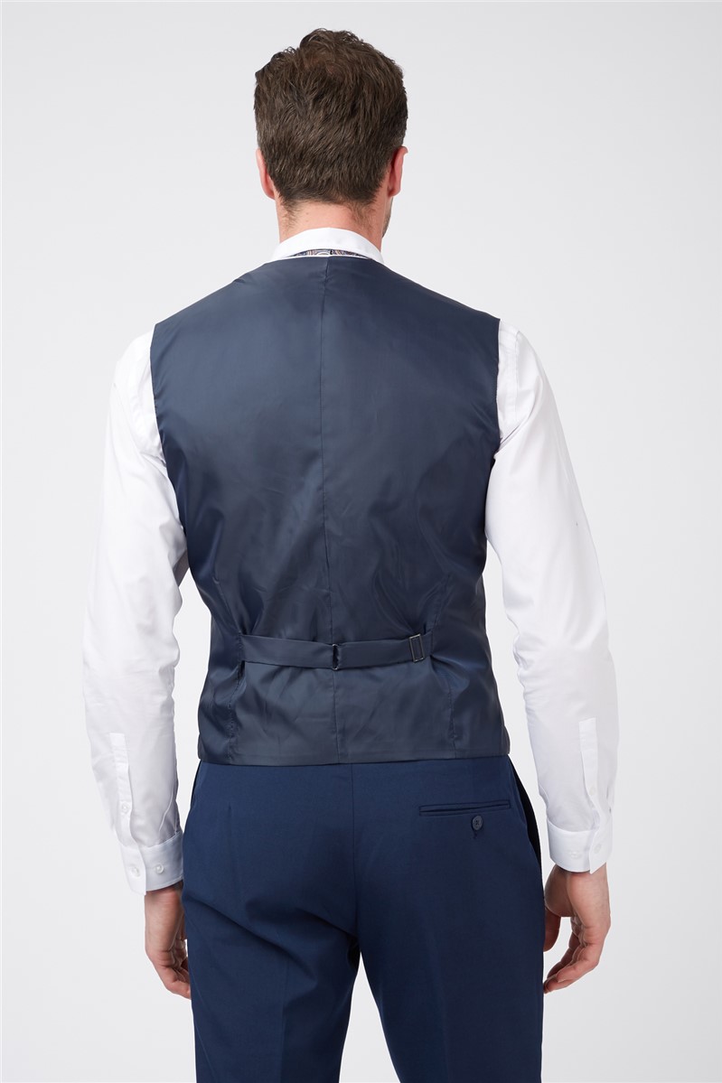  Tailored Fit Slate Jaspe Waistcoat