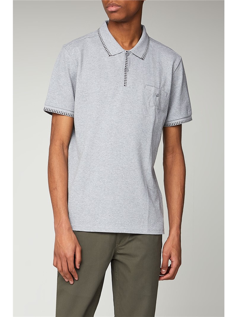 Ben Sherman Polo T-Shirt – Classic Grey Edition #058