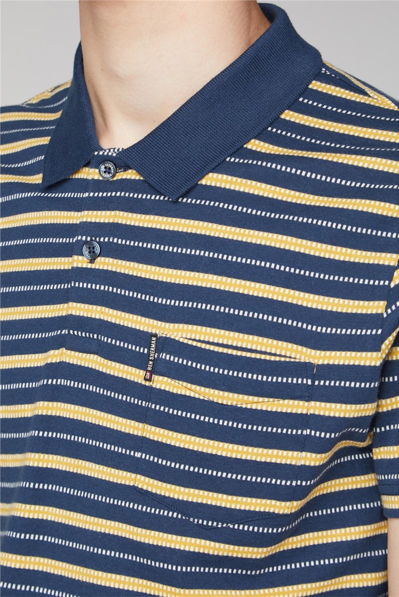  Retro Stripe Polo