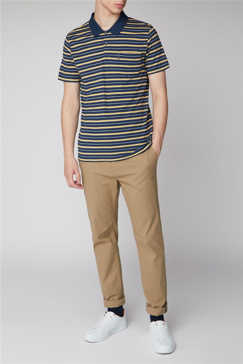  Retro Stripe Polo