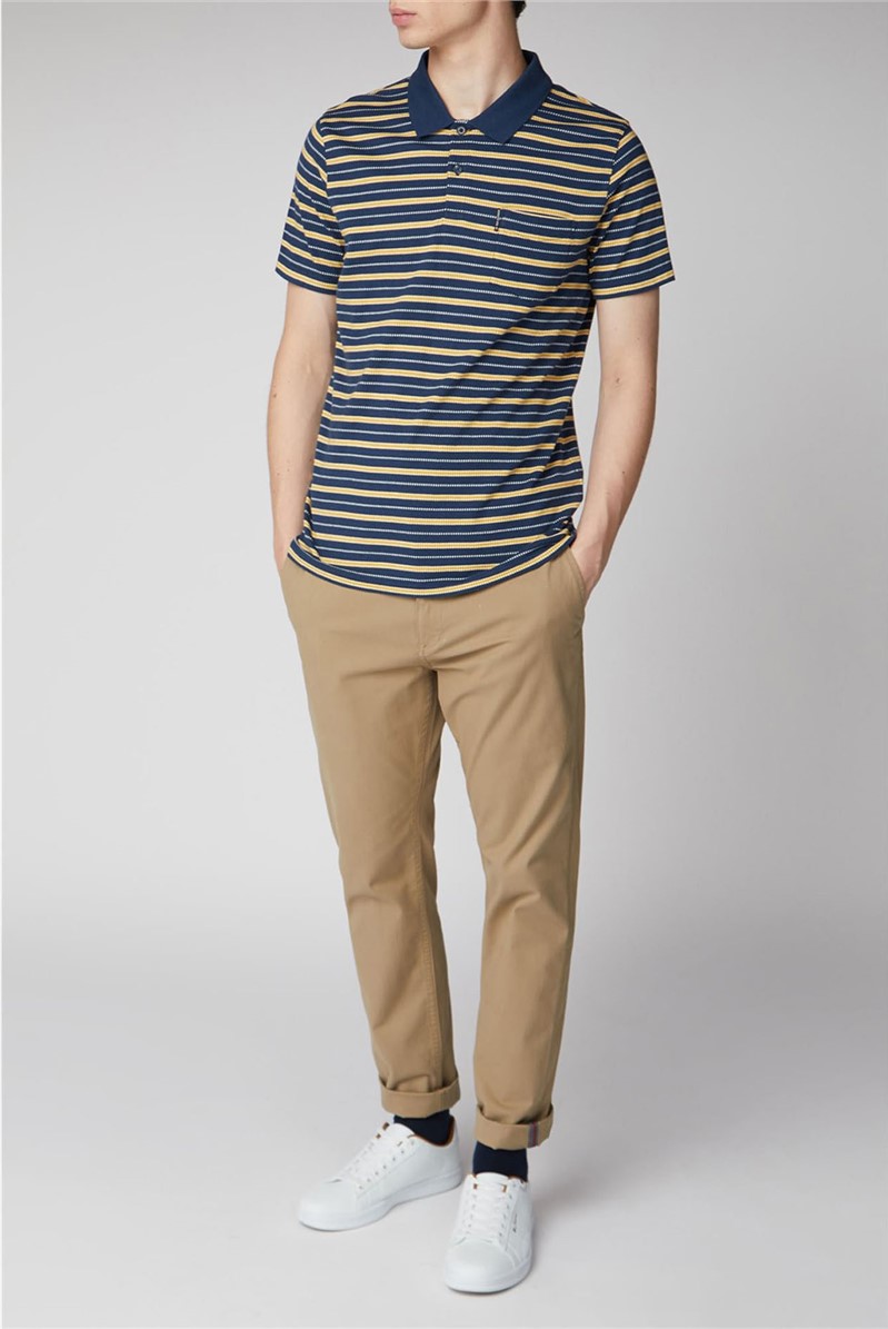  Retro Stripe Polo