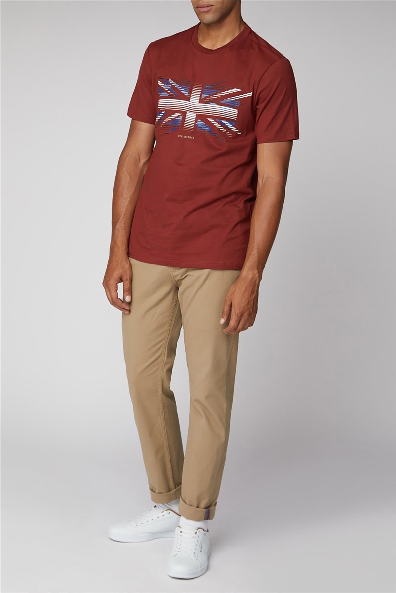  Union Jack Stripe Tee